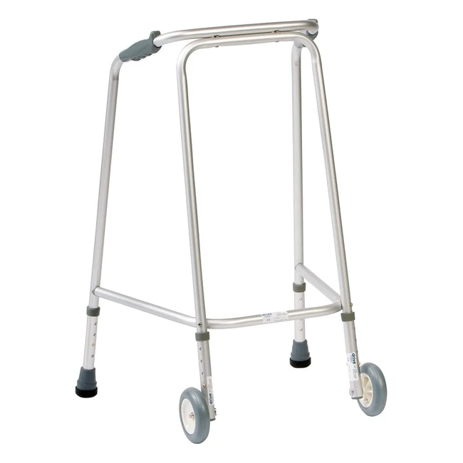 NRS Healthcare Walking Frame - Adjustable Height - Medium - N73259