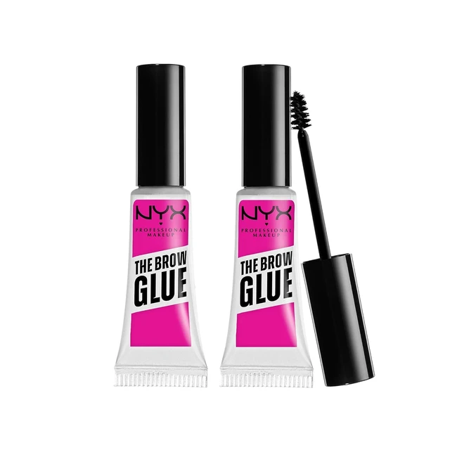 NYX Professional Makeup Brow Glue - Laminierter Augenbrauenstyler - Transparent 