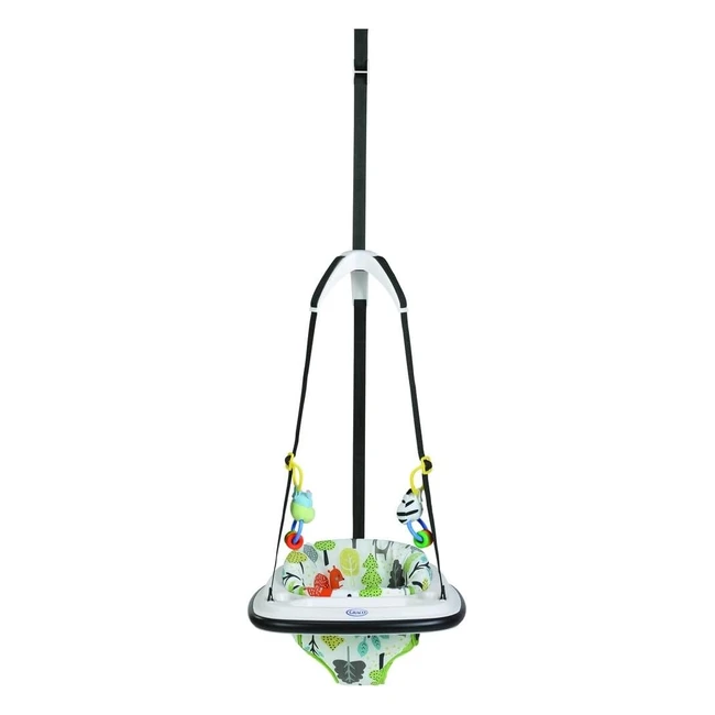 Graco Bumper Jumper - Sdraietta da porta per bebè, multicolore, 6-12 mesi, rimbalzo robusto e sicuro
