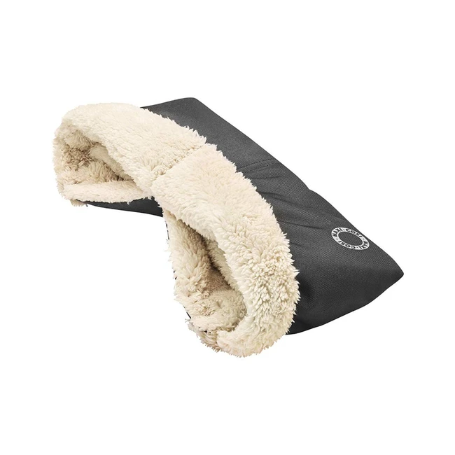 MaxiCosi Handwärmer - Kuschelig weiche Handschuhe - Universalbefestigung - Essential Black