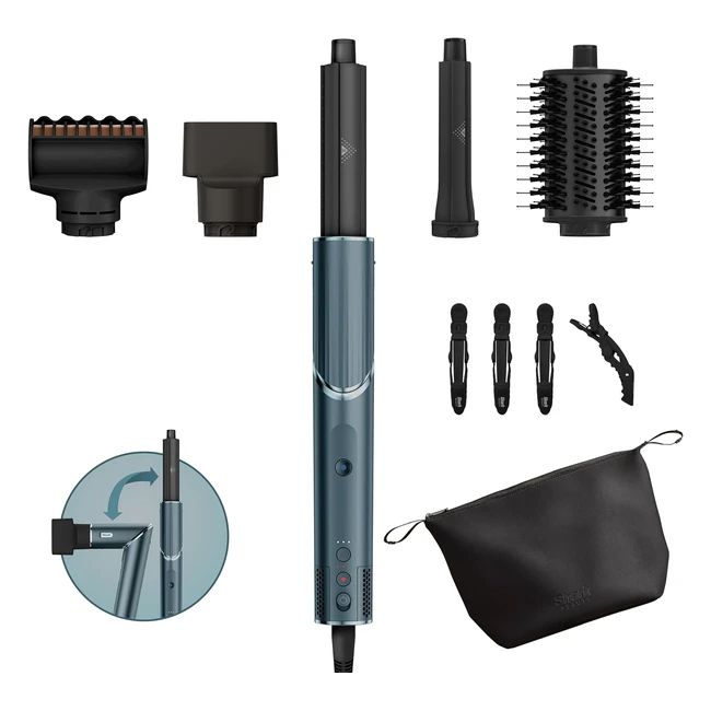 Shark Flexstyle Limited Edition Teal 5in1 Haarstyler Trockner Geschenkset
