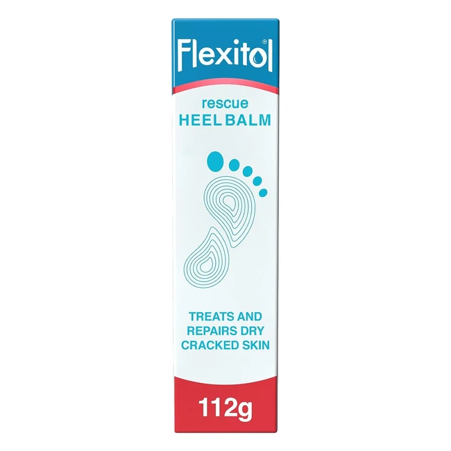 Flexitol Heel Balm - Medically Proven Treatment for Dry and Cracked Feet - Intense Moisturisation - 112g
