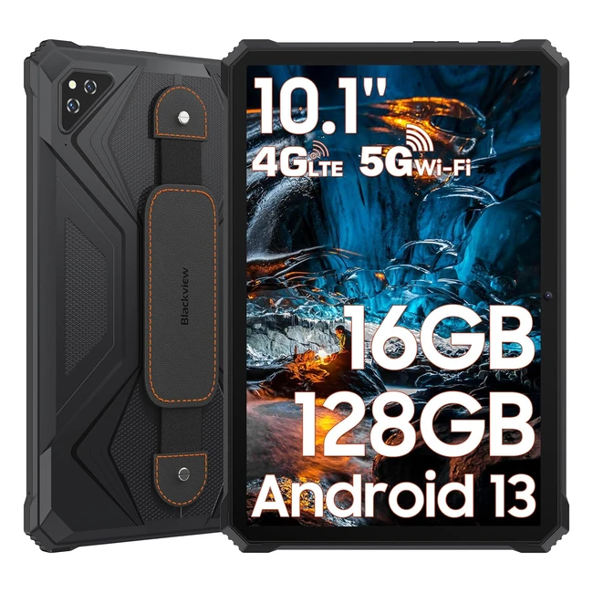 Tablette durcie Blackview Active 6 - Android 13 - 6 pouces - 16GB/128GB/1TB - IP68/IP69K - 4G LTE/5G - 33W