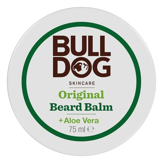 Bulldog Original Beard Balm - Soften Condition and Moisturize - 75ml