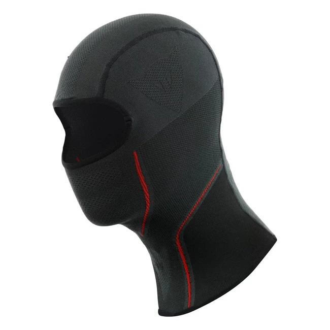 Cagoule thermique Dainese Thermo Balaclava Noir/Rouge - Résistance à l'abrasion et à l'usure - Confort optimal