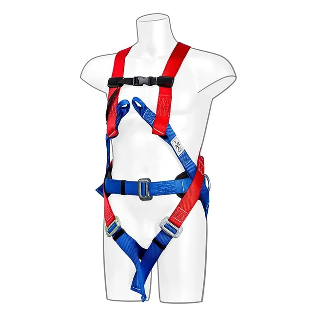 Portwest 3 Point Comfort Harness - Size One Size - Red FP17RER