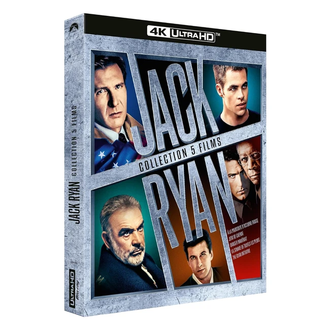 Collection secrte Jack Ryan - Coffret 5 films 4K Ultra HD