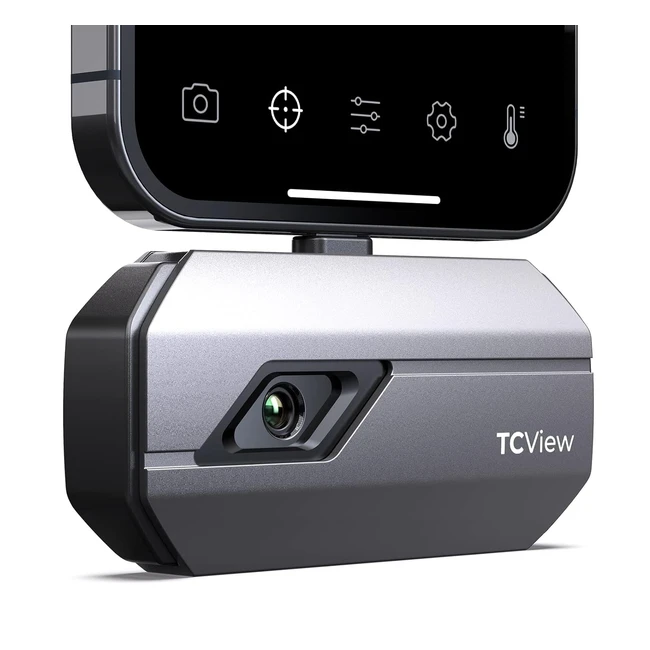 TOPDON TC002 Wärmebildkamera für iOS | 256x192px | -20°C bis 550°C | iPhone & iPad kompatibel