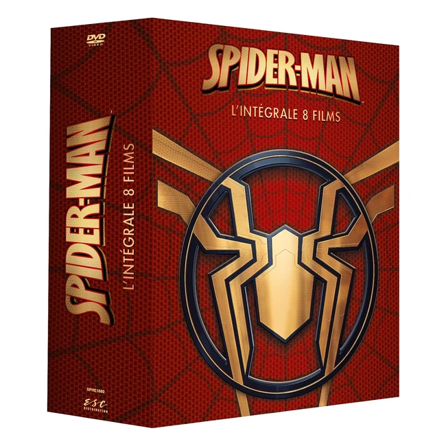 Spiderman Lintgrale 8 Films - Livraison Gratuite