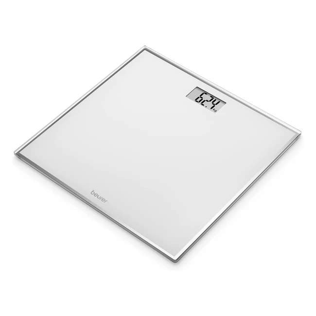 Balance Beurer GS 120 en verre compacte avec surface miroir - Référence PSE