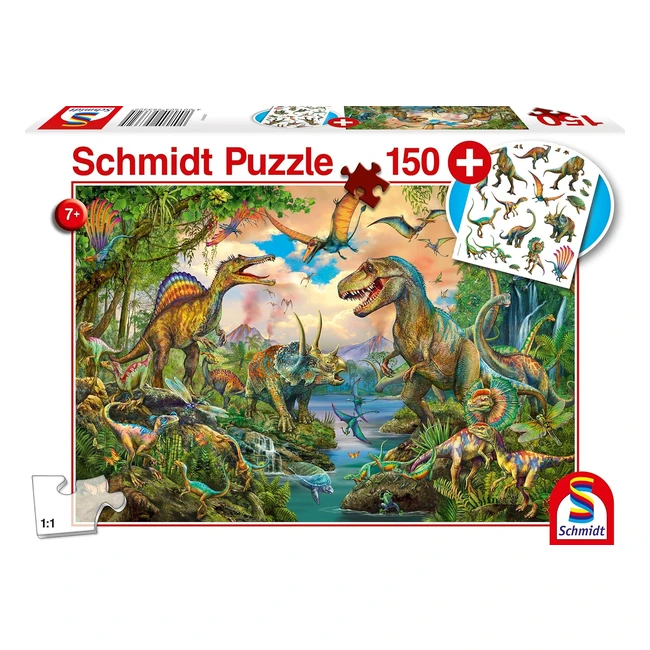 Schmidt Dinosauri Selvaggi Puzzle - 10IT4001504563325IT10