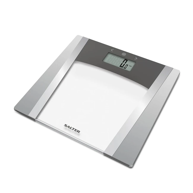 Balance Impédancemètre Salter 9127 SVSV3R - Mesure Poids, Graisse Corporelle, Eau, Masse Musculaire, Osseuse et IMC - Capacité 180kg