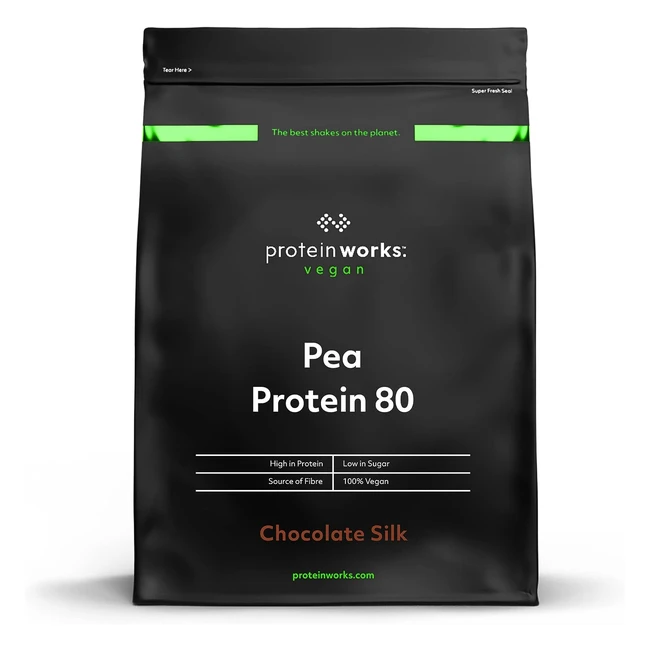 Pflanzenbasiertes Protein 80 - Vegan 100 natrlich reich an Protein glutenf