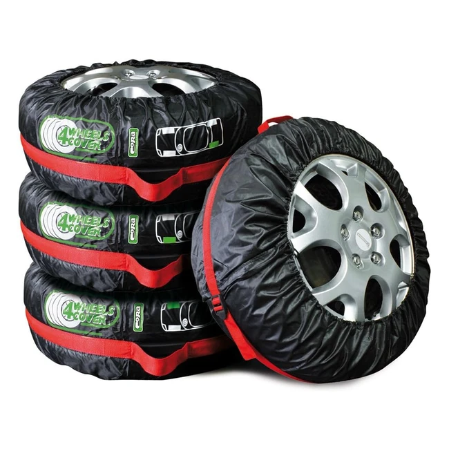 Set 4 Custodie Pneumatici Cora 000120794 - Rimessaggio Estivi/Invernali