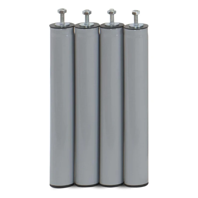 Gerialife Set 4 Fe 35cm mit Mutter - Stabil Langlebig Einfache Montage