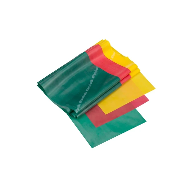 Theraband Resistance Bands Set - Exercise, Therapy, Strength Training - Yellow/Red/Green - #1 Choice