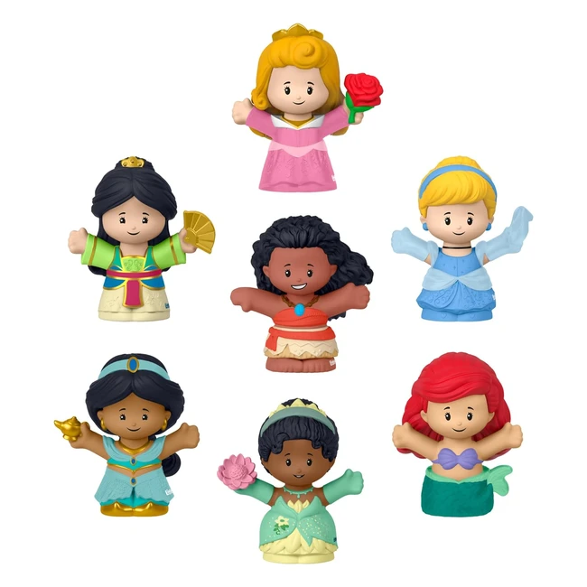 Pack 7 figuras Fisher-Price Princesas Disney para bebés 1 año