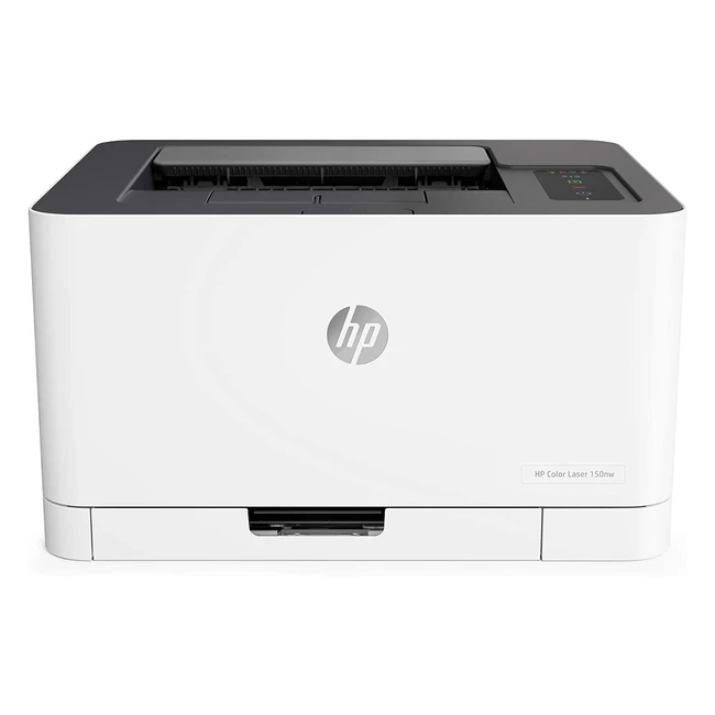 HP Colour Laser 150nw Wireless Printer - Sharp Text Bold Blacks Crisp Colour G