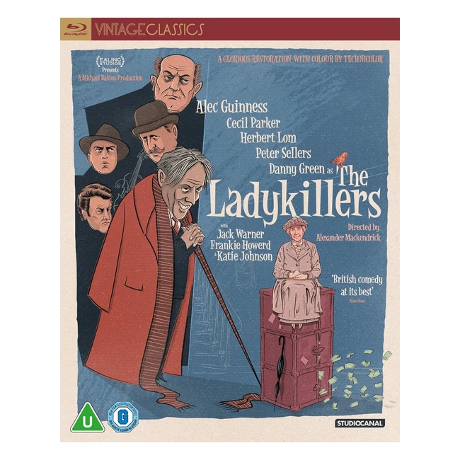 The Ladykillers Blu-ray 2020 - Commedia Criminale con Tom Hanks - Spedizione Gratuita