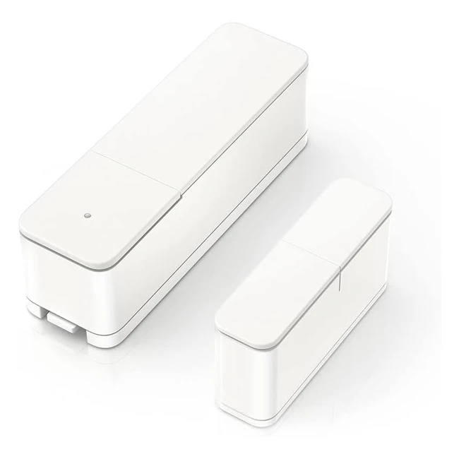 Bosch Smart Home Tür-/Fensterkontakt II Plus Einbruchschutz mit intelligentem Sensor für Vibrationserkennung, kompatibel mit Amazon Alexa und Google Assistant, weiß