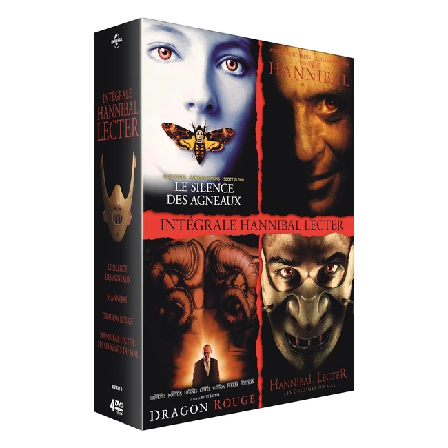 Intégrale Silence des Agneaux Dragon Rouge Hannibal Lecter Les Origines du Mal