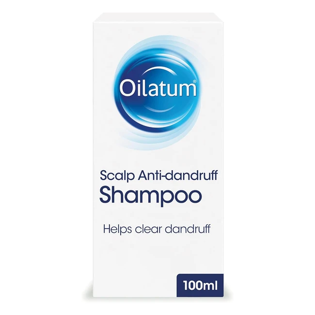 Oilatum Scalp Antidandruff Shampoo 100ml - Combat Dandruff, Soothe Itchy Scalps