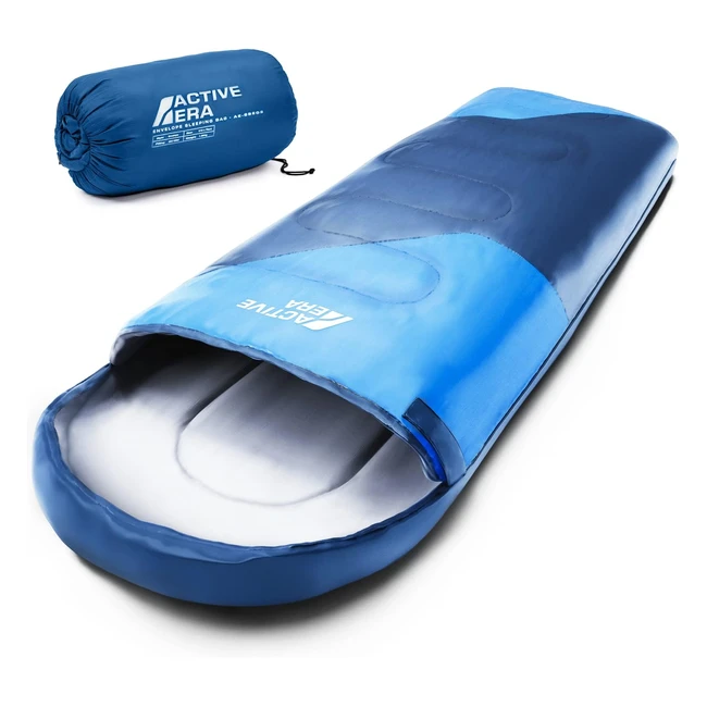 Active Era Premium Sleeping Bag - Warm, Waterproof, Lightweight - Adults & Kids - 34 Season - Ref: 12345
