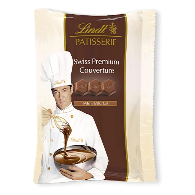 Lindt Sachet Pistoles Patisserie Chocolat au Lait 500g - Idéal pour Desserts Gourmands