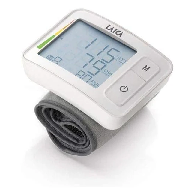 Misuratore di Pressione Laica BM7003 Smart - Misura Pressione e Battito Cardiaco - Bluetooth