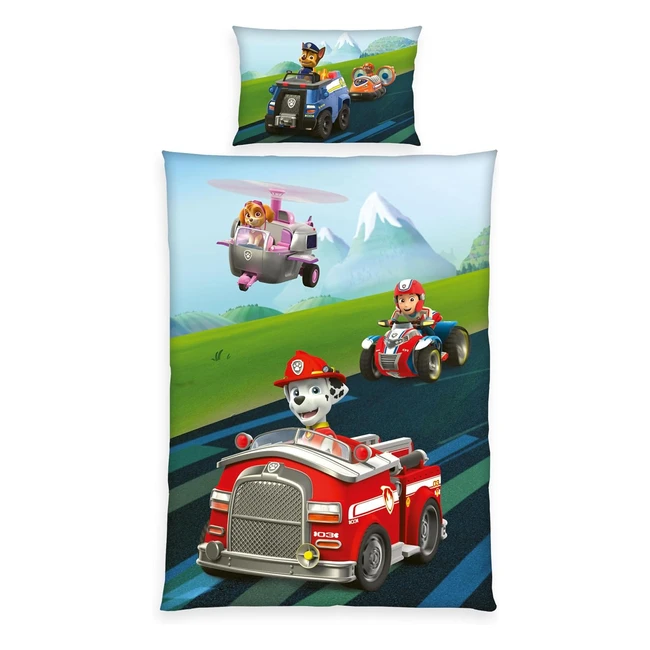 Herding Paw Patrol Baby Bettwsche Set Reversible Motiv Kissenbezug 40 x 60 cm