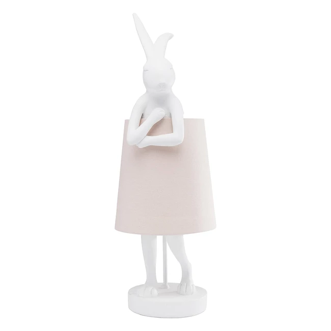 Lámpara de mesa conejo blanco Kare Design 68x23x26cm