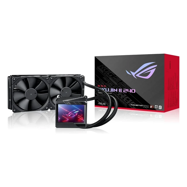 Asus ROG Ryujin II 240 - Kit de Watercooling CPU avec écran LCD - Refroidissement Exceptionnel