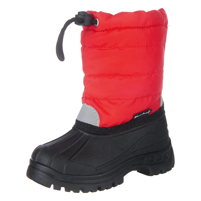 Botines de Invierno Playshoes Unisex Niños Rojo 2425 EU - Envío Gratis