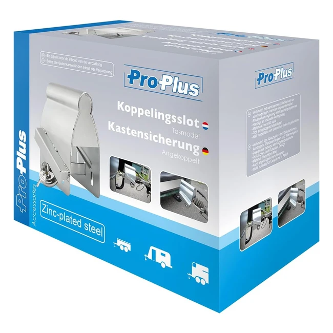 Protector Antirrobo ProPlus 341326S para Enganche de Remolque - ¡Protege tu Remolque con Seguridad!