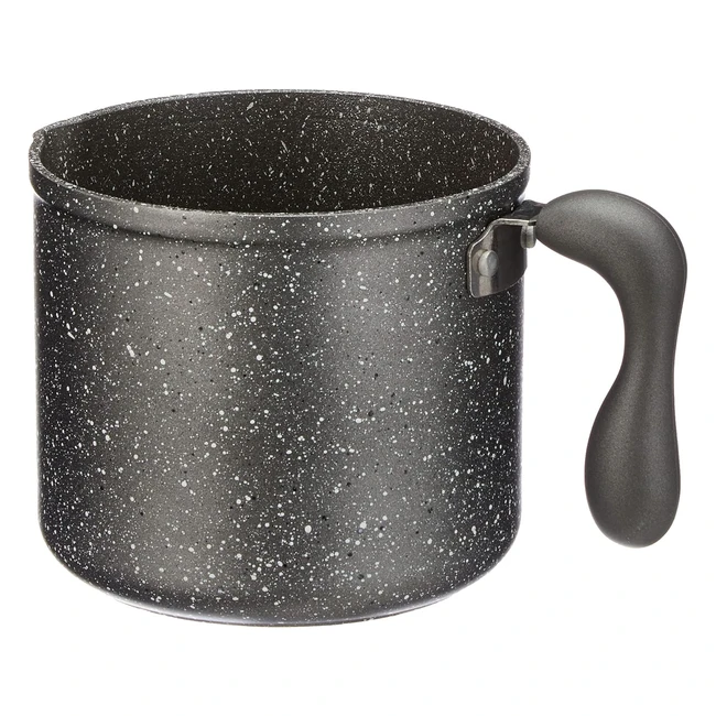 Bollilatte Tognana Mythos Alluminio Grigio 12 cm - Antiaderente Manico Ergono