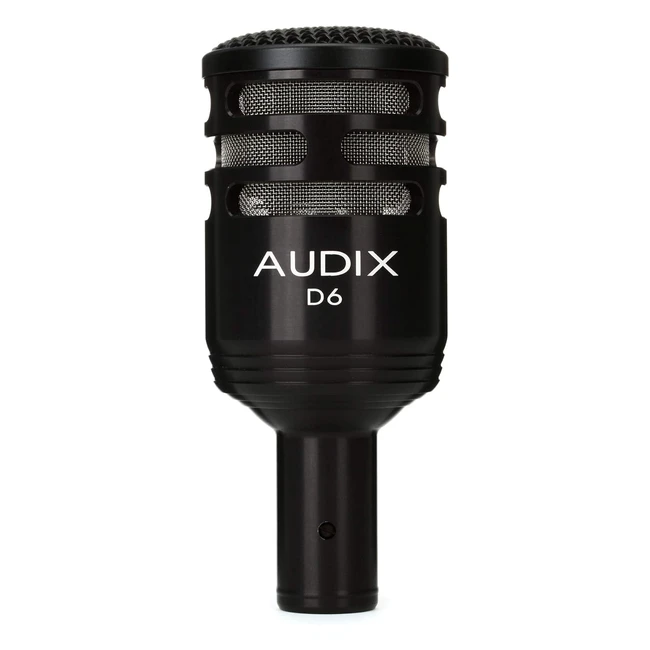 Audix D6 Microfono Dinamico per Strumenti a Basse Frequenze - Alta Qualità