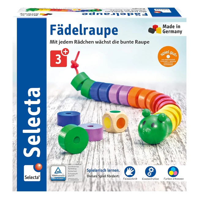 Juego Educativo de Oruga Multicolor Medium Schmidt Spiele GmbH 63005