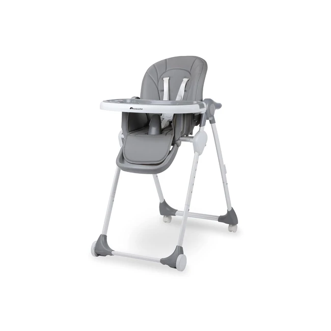 bebeconfort Looky Hochstuhl höhenverstellbar 6 Monate bis 3 Jahre bis 15 kg warmes Grau
