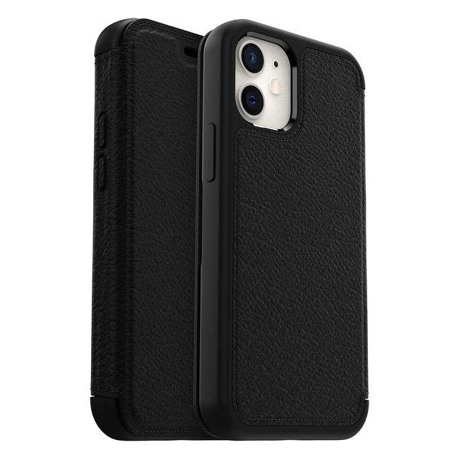 Funda iPhone 12 Mini Otterbox Strada - Resistente a Golpes - Cadastapa en Piel - 2 Slots para Tarjetas