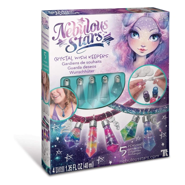 Kit Nebulous Stars Crystal Wish Keepers - Crea tus propios colgantes de cristal