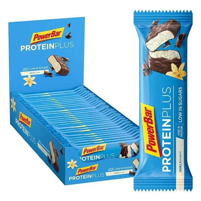 PowerBar Protein Riegel 107 kcal, niedriger Zuckergehalt, Fitnessfaser, 30er Pack