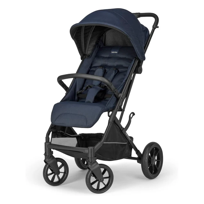 Inglesina Zenit Passeggino Compatto Blu 56 x 109 x 79 cm - Massimo Comfort e Protezione