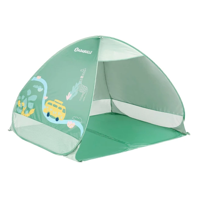 Badabulle Baby Tent with UV Sun Protection UPF 50 - Spacious and Portable Baby B