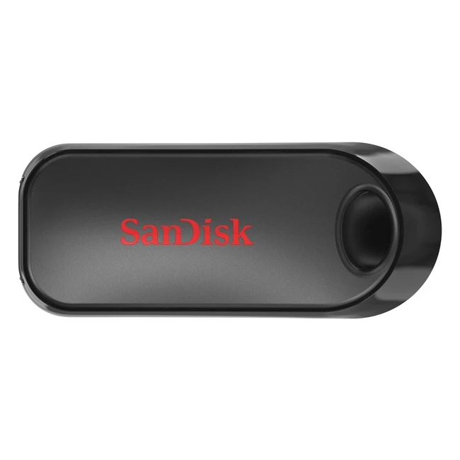 SanDisk Cruzer Snap 128 GB USB-Stick Schwarz, hohe Kapazität, sichere Daten