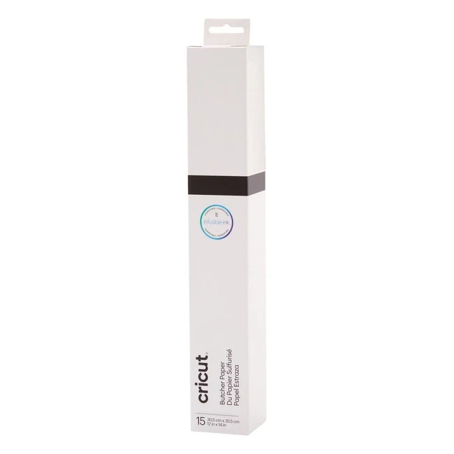 Cricut Butcher Paper - Proteggi l'Inchiostro Infusibile - 15 Fogli 305cm x 355cm
