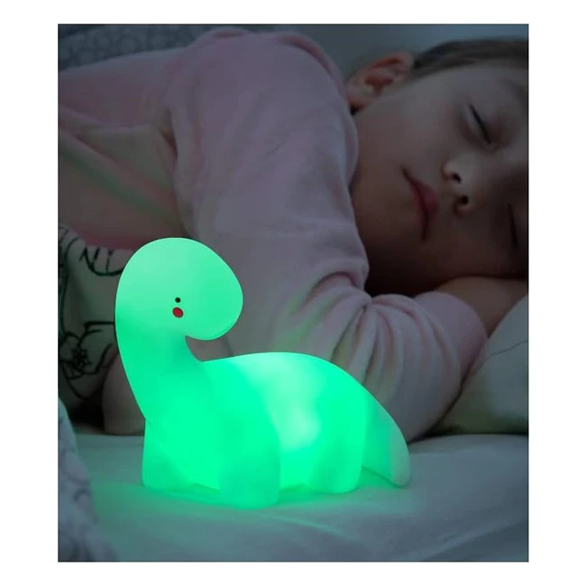 Lampada Dinosauri LED Multicolor Lightosaurus Innovagoods - Ref1234 - Luce Nott
