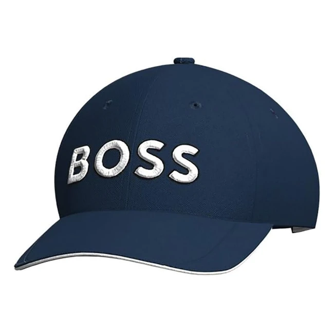 BOSS Herren US1 Cap Open Blue498 One Size - Stylische Kopfbedeckung fr Mnner
