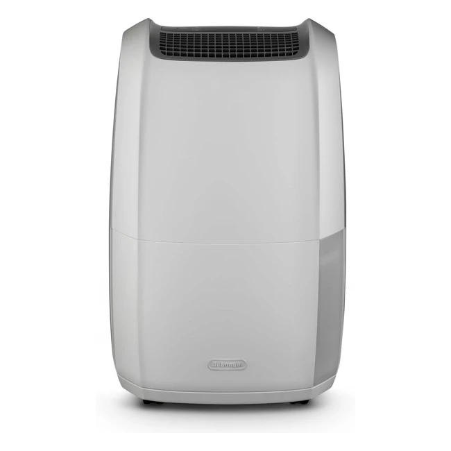 Deshumidificador Delonghi Ariadry Multi DDSX220 - 20L - Filtro Antipolvo y Antialérgenos - Función Secado de Ropa - Gas Ecológico