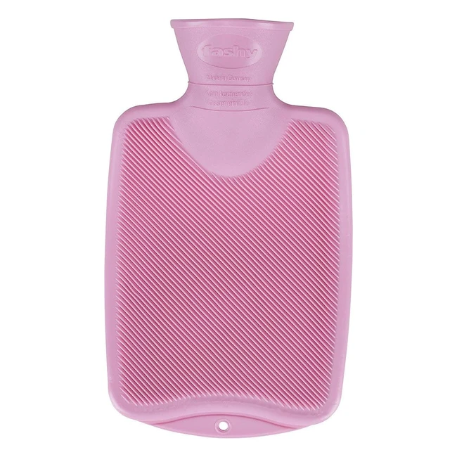 Borsa dell'acqua calda per bambini Fashy 357037 - Volume 0.8L - Rosa