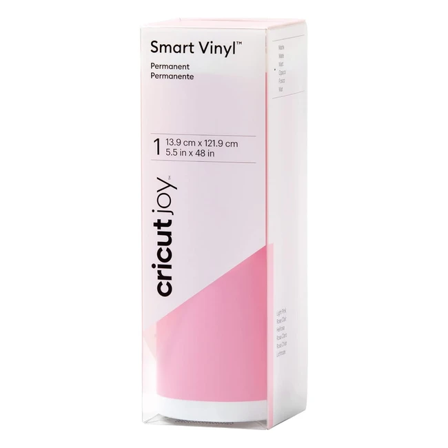 Vinilo inteligente Cricut Joy rosa claro mate 12m - 2009843
